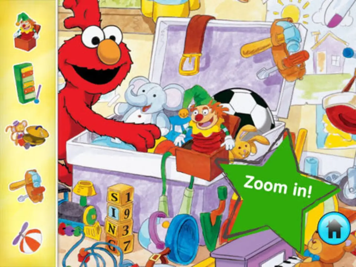 Look and Find: Elmo on Sesame Street