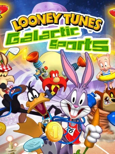 Portada de Looney Tunes Galactic Sports