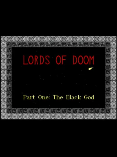 Portada oficial del videojuego Lords of Doom: Part One – The Black God