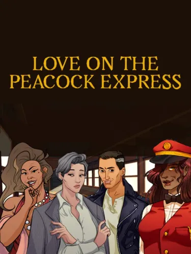 Portada de Love on the Peacock Express