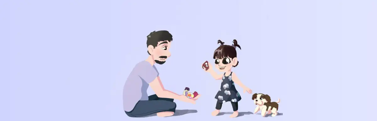 Lovely Moments: Dad and Daughter