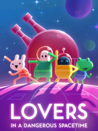 Portada de Lovers in a Dangerous Spacetime