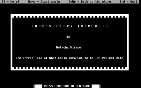 Portada de Love’s Fiery Imbroglio