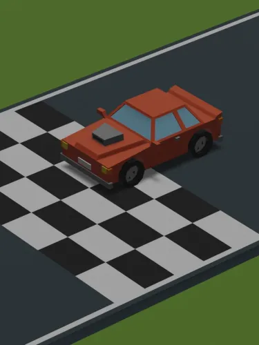 Portada de Low Poly Racing