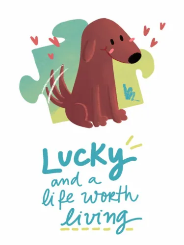 Portada de Lucky and a Life Worth Living