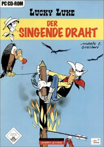 Portada de Lucky Luke – Der singende Draht