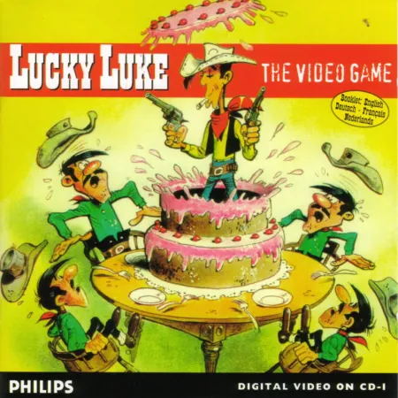 Portada oficial del videojuego Lucky Luke: The Video Game