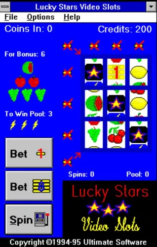 Portada de Lucky Stars Video Slots