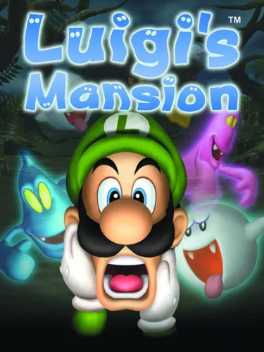 Portada oficial del videojuego Luigi’s Mansion
