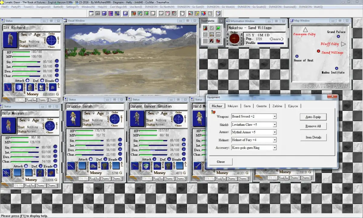 Lunatic Dawn: Book of Futures