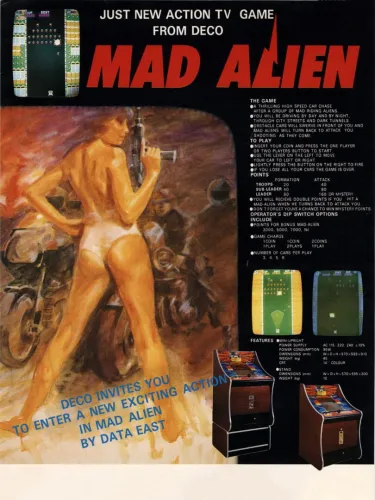 Portada de Mad Alien