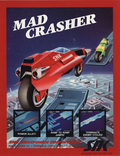 Portada de Mad Crasher