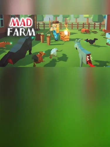 Portada oficial del videojuego Mad Farm