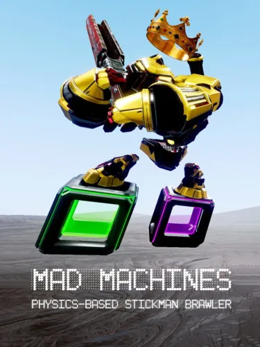 Portada oficial del videojuego Mad Machines