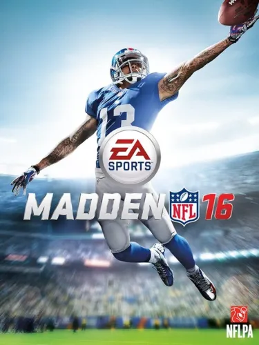 Portada oficial del videojuego Madden NFL 16