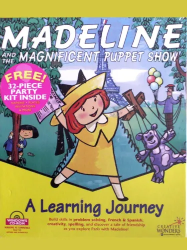 Portada de Madeline and the Magnificent Puppet Show: A Learning Journey