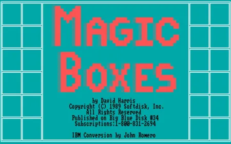 Portada de Magic Boxes