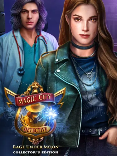 Portada de Magic City Detective: Rage Under Moon – Collector’s Edition