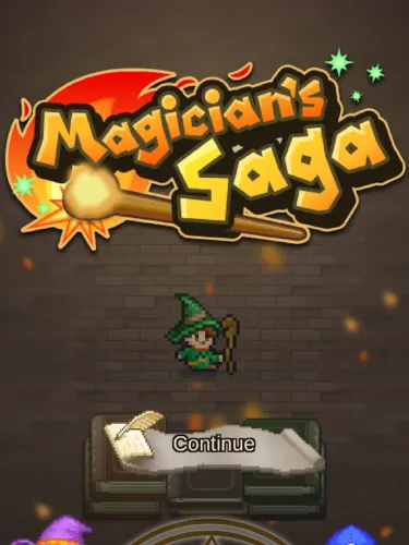 Portada de Magician’s Saga