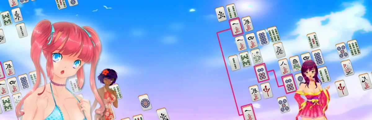 Mahjong Pretty Manga Girls