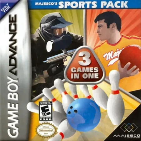 Portada oficial del videojuego Majesco’s 3-in-1 Sports Pack
