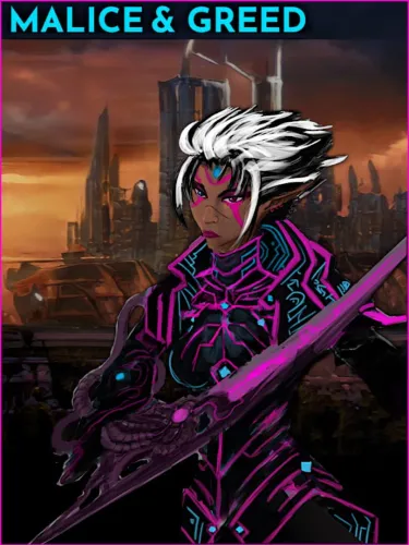 Portada de Malice & Greed