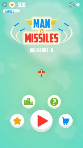 Portada de Man Vs. Missiles