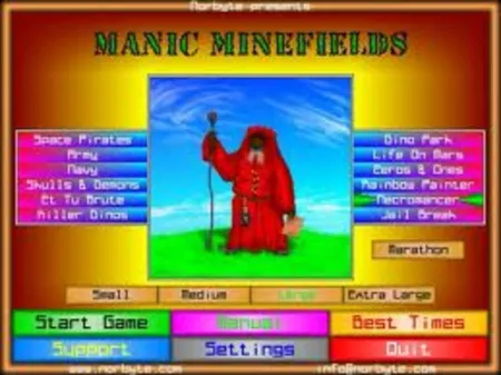 Portada de Manic Minefields