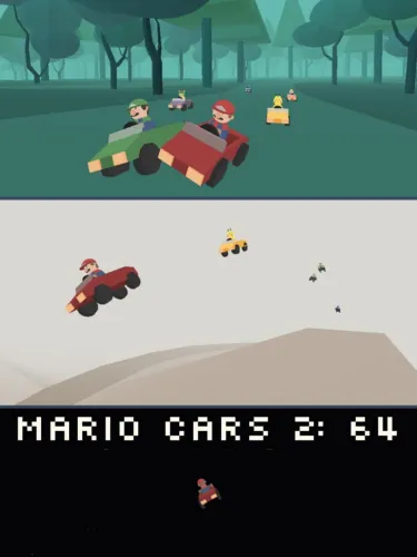 Portada de Mario Cars 2: 64