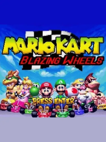 Portada de Mario Kart: Blazing Wheels