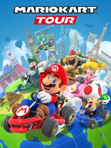 Portada de Mario Kart Tour