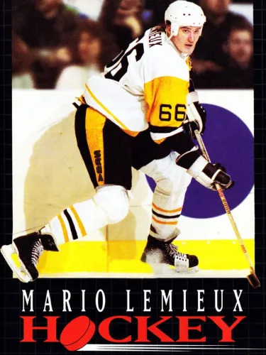 Portada de Mario Lemieux Hockey