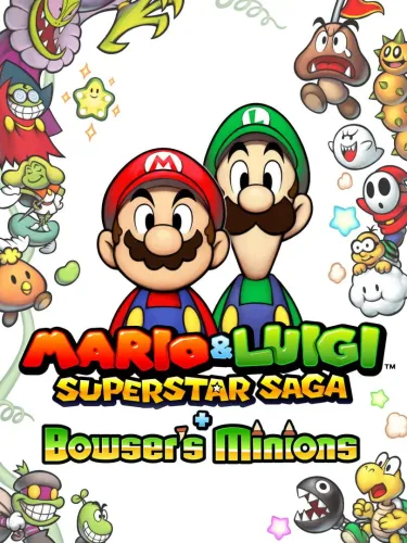 Portada de Mario & Luigi: Superstar Saga + Bowser’s Minions