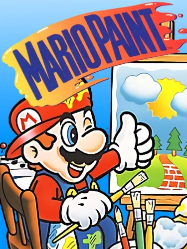Portada de Mario Paint