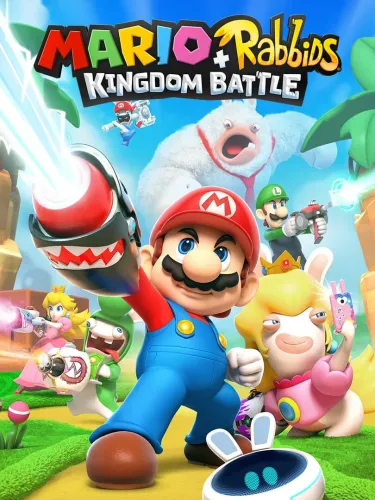 Portada de Mario + Rabbids Kingdom Battle