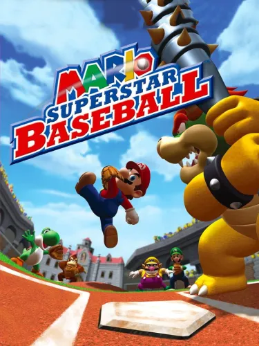 Portada de Mario Superstar Baseball