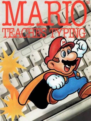 Portada de Mario Teaches Typing