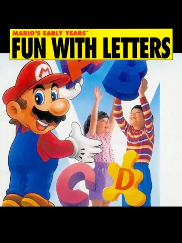 Portada de Mario’s Early Years! Fun with Letters