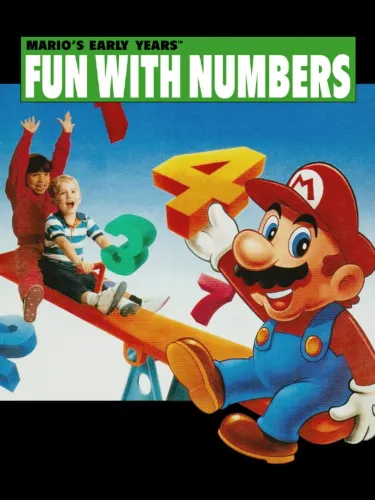 Portada de Mario’s Early Years! Fun with Numbers