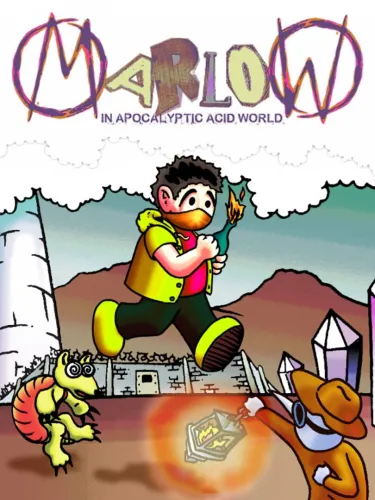 Portada de Marlow in Apocalyptic Acid World