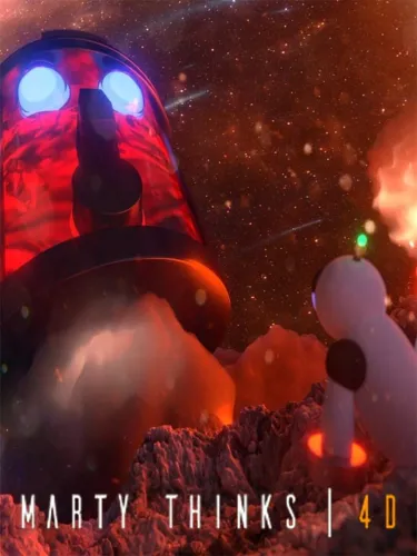 Portada de Marty Thinks 4th Dimensionally