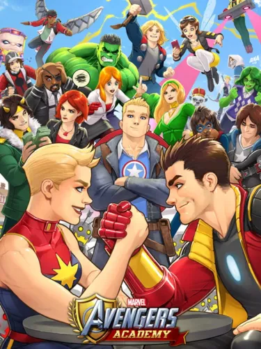 Portada de Marvel Avengers Academy