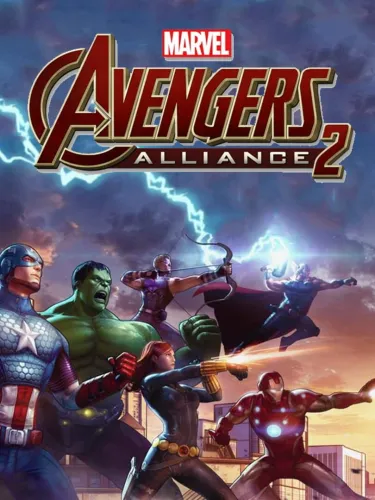 Portada oficial del videojuego Marvel: Avengers Alliance 2