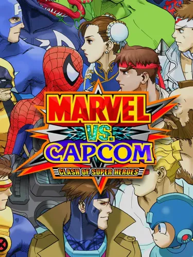 Portada de Marvel vs. Capcom: Clash of Super Heroes