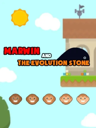 Portada de Marwin and the Evolution Stone