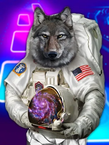 Portada de Masked Wolf: Astronaut Tiles Hop Beat