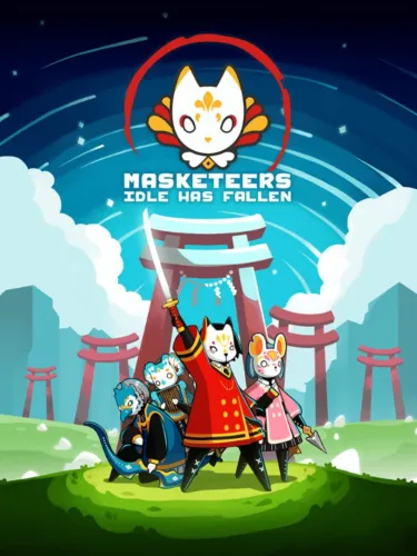 Portada de Masketeers: Idle has Fallen