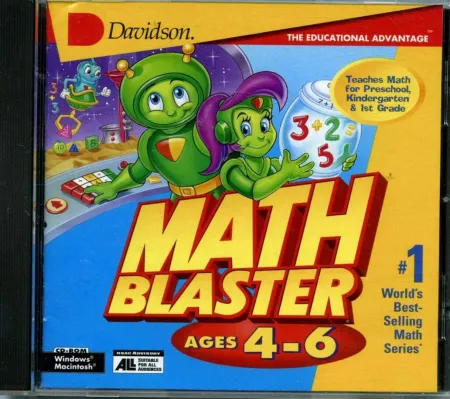 Portada de Math Blaster Ages 4-6