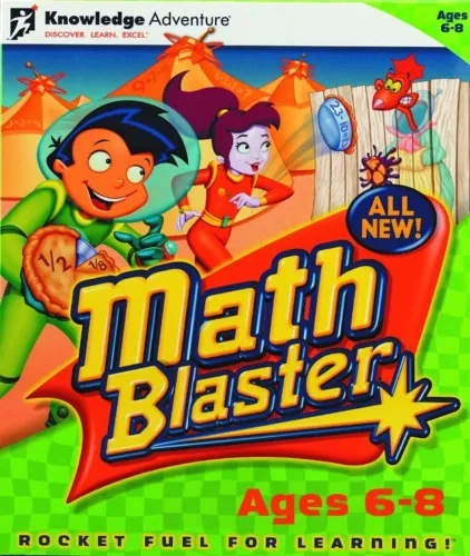 Portada de Math Blaster Ages 6-8