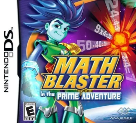 Portada de Math Blaster in the Prime Adventure